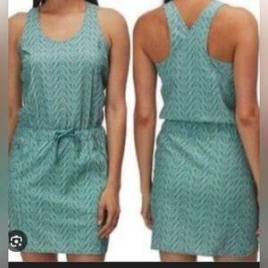 Patagonia Fleetwith Tasmanian Teal Sleeveless Athletic Dress